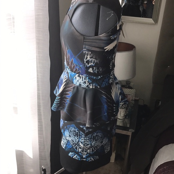 Arden B peplum keyhole dress - Picture 5 of 8